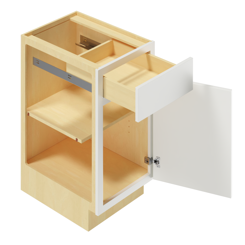 Allure cabinet construction