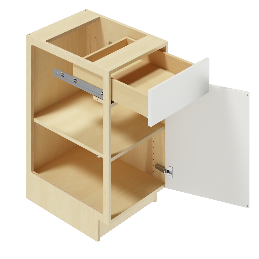Ovela cabinet construction