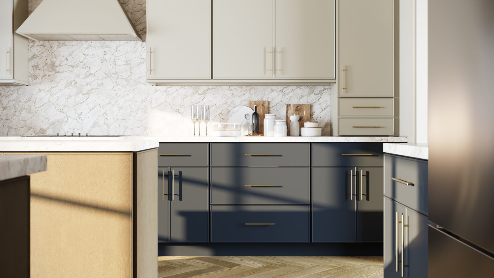 Fabuwood kitchen — Echo | Timber Dove and Indigo