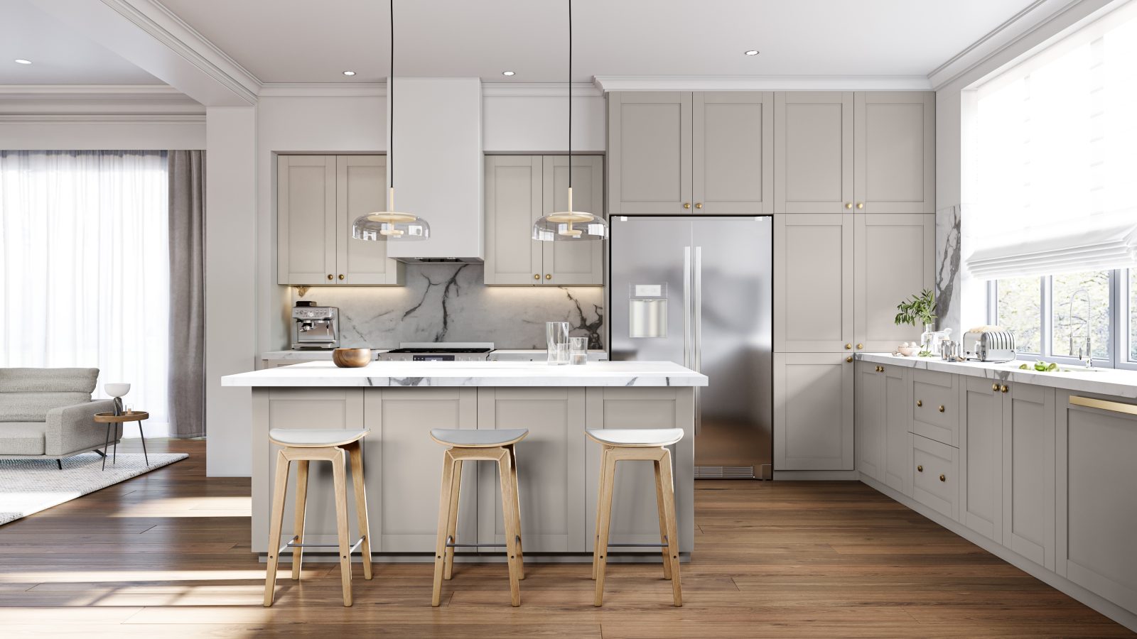 Fabuwood kitchen — Illume | Tuscany | Matte Cashmere