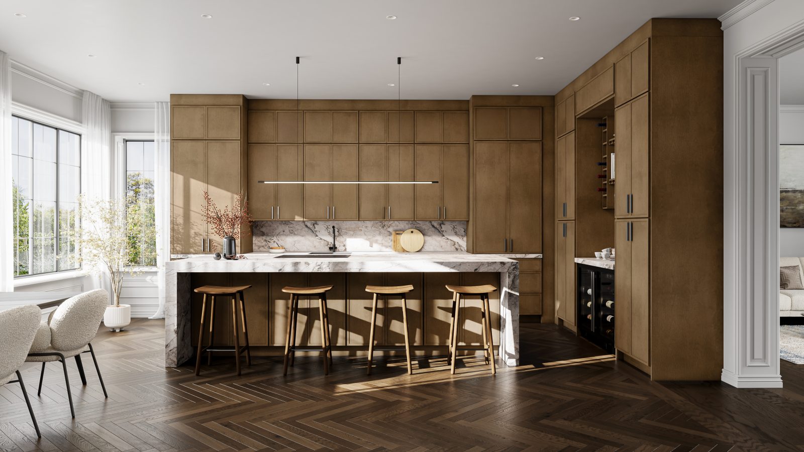 Fabuwood kitchen — Luna | Truffle view 1
